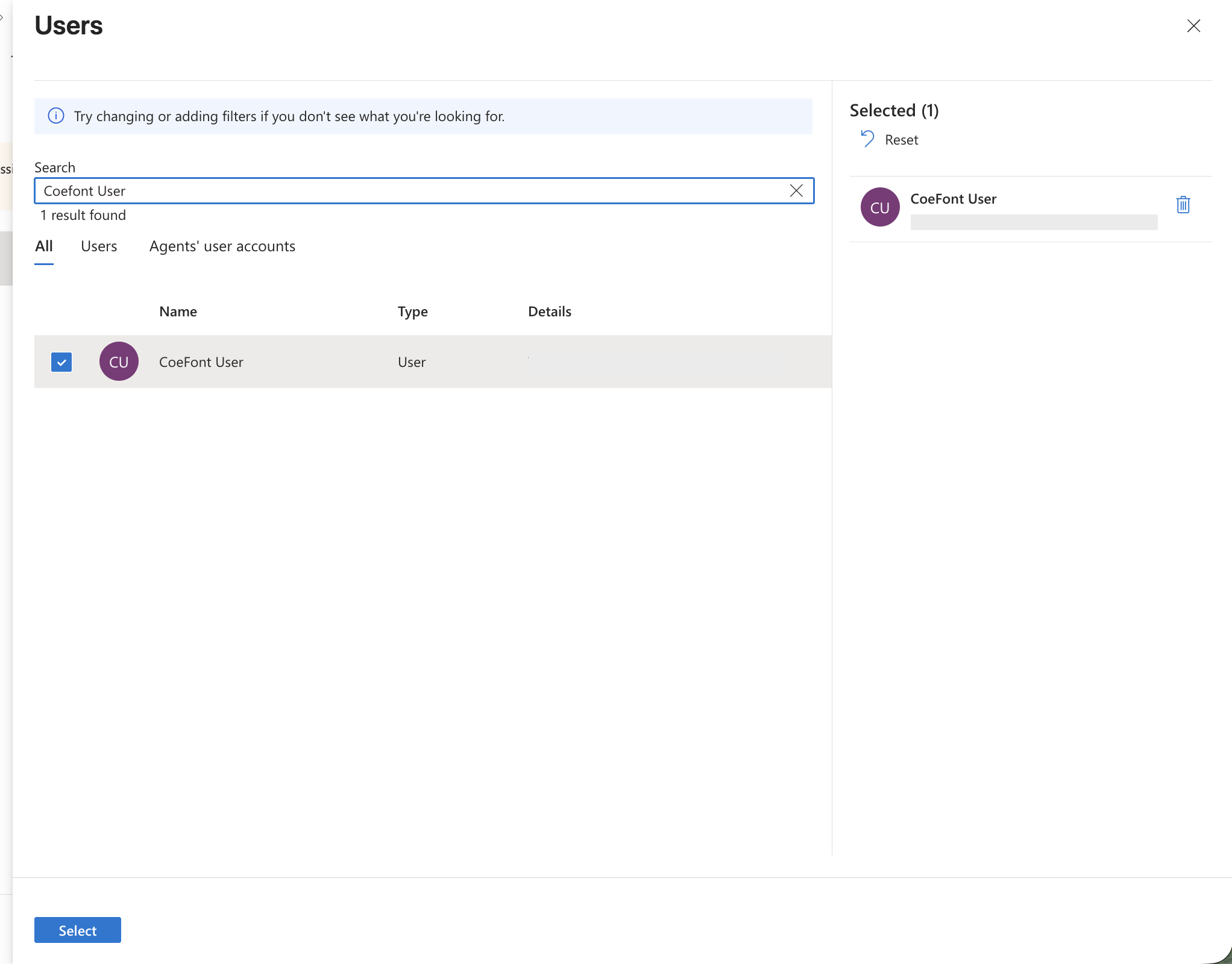 Entra ID Select Users to Add