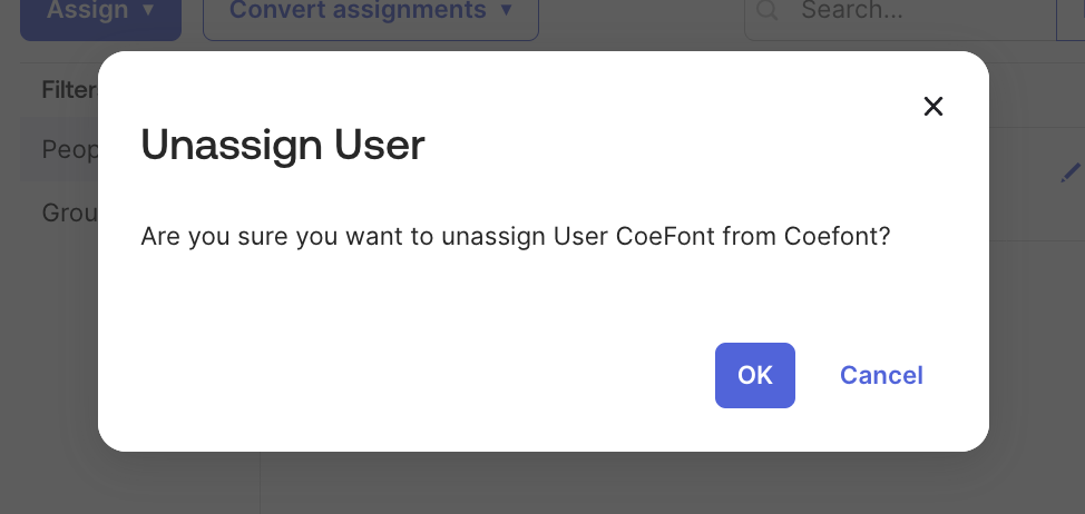 Okta Remove User