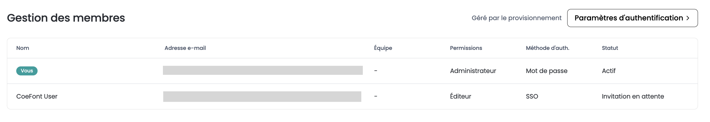 Résultat de l'ajout de membre dans CoeFont Interpreter