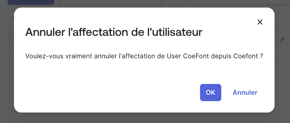 Suppression d'utilisateur Okta